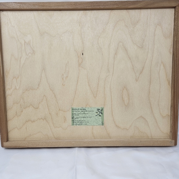 Chesapeake Bay Nautical 3D Wood drink caddy NEW - Picture 5 of 5